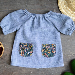Classic Cloth Doll Clothes - Pocket Dress - Digital PDF Sewing Pattern