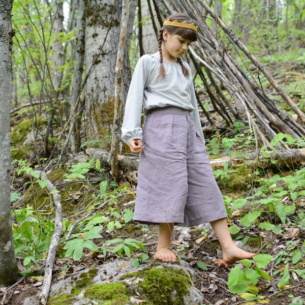 Fernway Culottes - Child - Digital PDF Pattern + Video Class