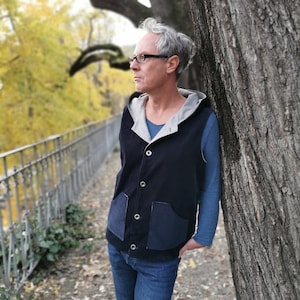 Pathfinder Vest - Men/Straight Fit 30-52 - Digital PDF Sewing Pattern + Video Class