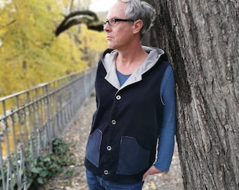 Pathfinder Vest - Men/Straight Fit 30-52 - Digital PDF Sewing Pattern + Video Class