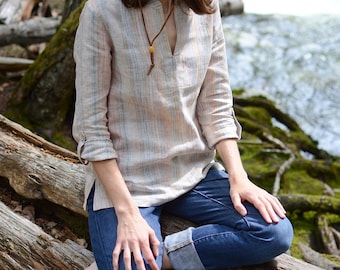 Breeze Shirt - Women/Curved Fit 0-22 - Digital PDF Sewing Pattern + Video Class