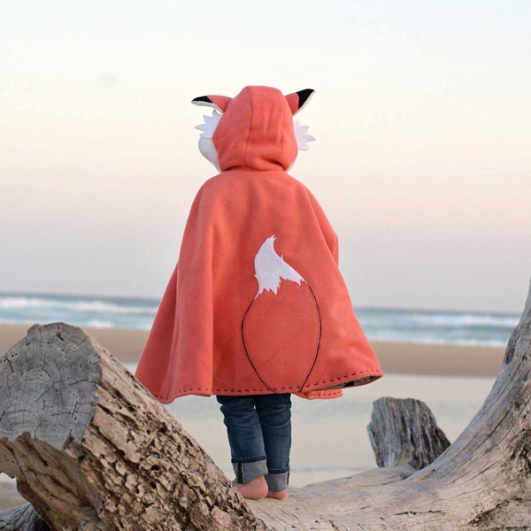 Cape animal - Enfant - Patron PDF numérique