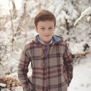 Pixie Pea Coat Child Digital PDF Pattern Etsy UK