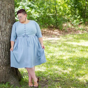 Fable Dress - Adult - Sizes H-T Digital PDF Pattern + Video Class