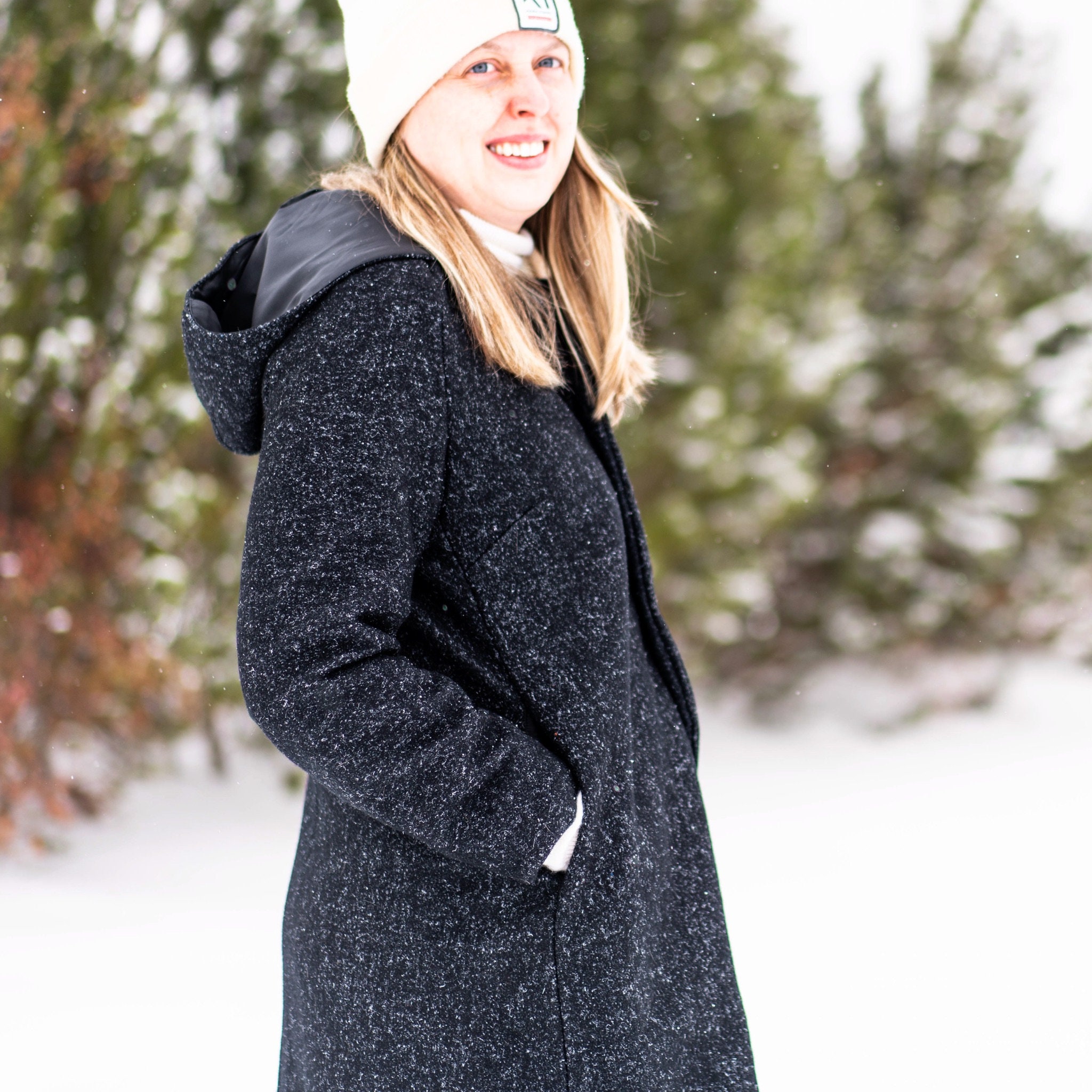 Grove Coat - Women's/curved Fit 0-22 - Digital PDF Sewing
