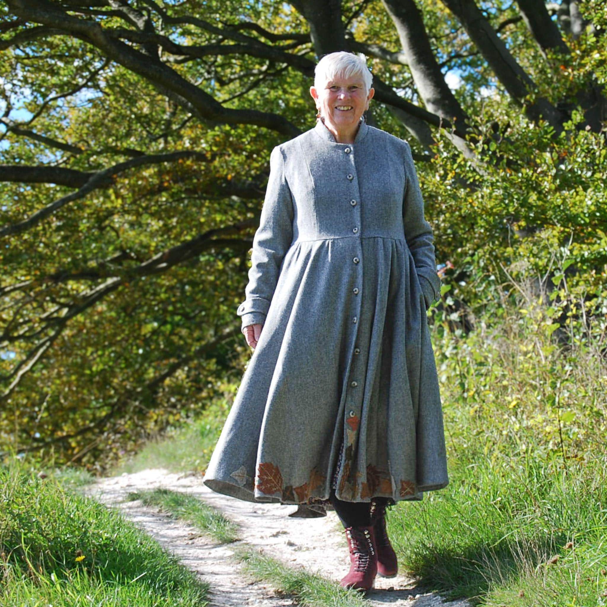 Flourish Dress Coat - Women's/curved Fit 0-22 - Digital PDF Sewing