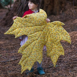 Leaf Blanket - North American Collection - Large Sizes - Digital PDF Sewing Pattern + Video Class