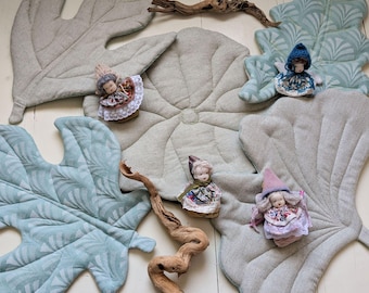 Leaf Blanket - Asian Collection - Mini Sizes - Digital PDF Sewing Pattern + Video Class