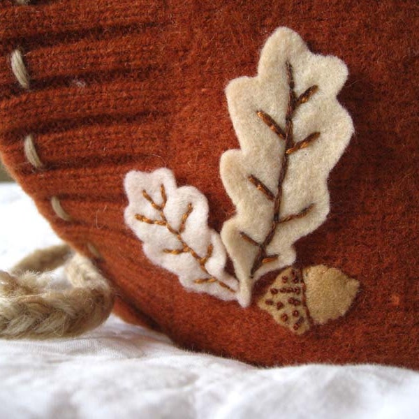 Pixie Hat - Autumn Woodland Leaves