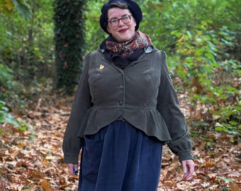 Bloom Jacket - Women's/Curved Fit 14-38 - Digital PDF Sewing Pattern + Video Class
