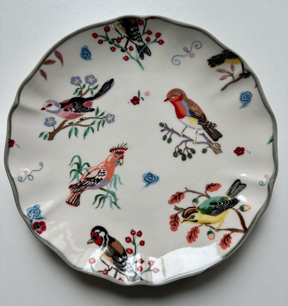 anthropologie Nathalie Let 手のひらプレート anthropologie Nathalie