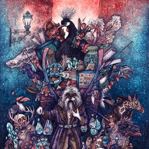 The Wandering Collector 8x10&quot; Metallic Print