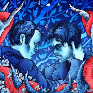 8x10&quot; Murder Husbands Metallic Print