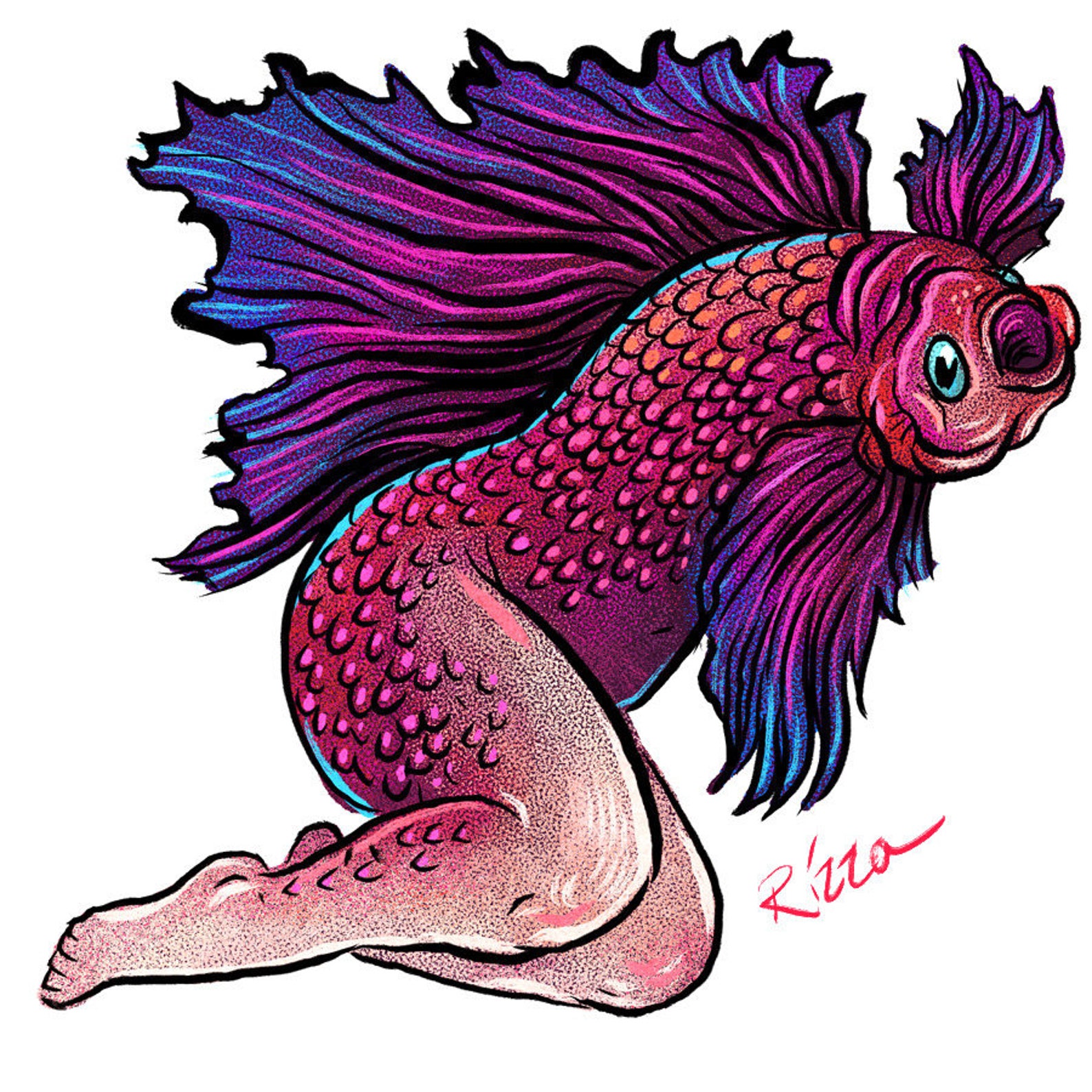 Reverse Mermaids 8x10