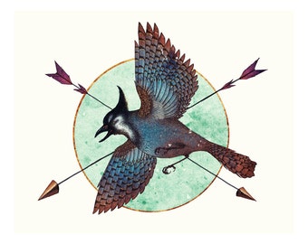 The Mocking Jay II 8x10" Print