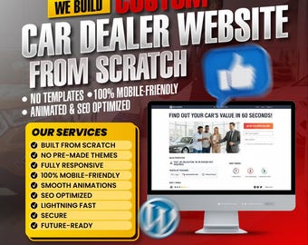 Custom Transport Website, Auto Detailing Website, Dispatching Website, Car Wash Website, Logistics Website,  Car Dealership Website Design