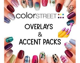 Color Street Overlays Retired, New, Nail Polish Strips