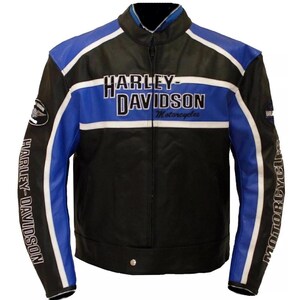 Blouson en cuir Cruiser classique pour hommes Harley Davidson fait main, véritable manteau de motard moto HD, cadeau veste de course Harley vintage pour motards