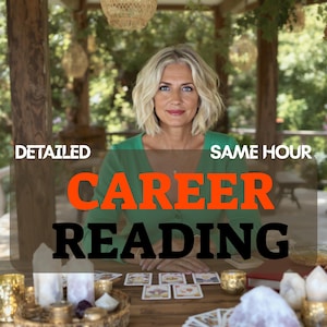 Career Reading, Same Hour Career Tarot Reading, Love Career Reading, Psychic Career Reading, Tarot Career Reading, Future Tarot Reading