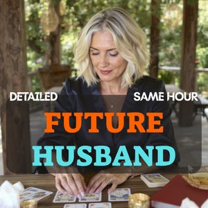 Future Husband Reading, Same Hour Psychic Tarot Love Reading, When Will I Marry & When Will I Meet, When will i meet my future husband,looks