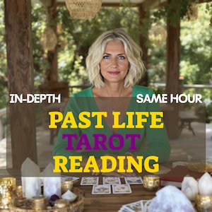 Same Hour Past Life Tarot Reading, Past Life Medium Reading, Past Life Psychic Reading, Reincarnation Reading, Akashic Records Reading, Love