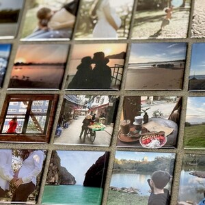 Custom Photo Magnets- Set of 9- Personalized Fridge Magnets- Family Gift- Picture Magnet Set- Gift For Mom Dad- Baby Shower or Wedding Favor