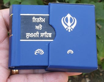 Sikh nitnem sukhmani sahib mini gutka punjabi gurmukhi daily bani prayer book a1
