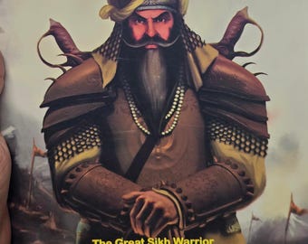 Hari singh nalwa bande dessinée enfants sikhs anglais enfants sakhis mukesh kundra b66