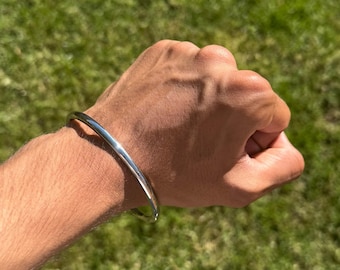 Stainless steel kara smooth thin round  sikh kada singh kaur punjabi bangle a21