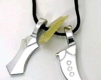 Peigne sikh punjabi singh kaur khalsa en acier inoxydable khanda kirpan fil noir w