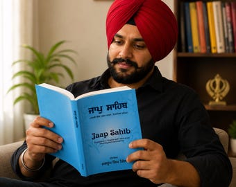 Jaap sahib with english translation word meanings & punjabi explanation gurmukhi