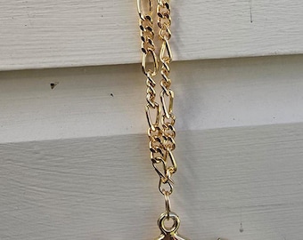 Grand khanda punjabi sikh plaqué or sans pierres superbe pendentif rétroviseur de voiture