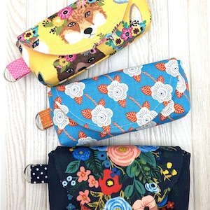 Brillenetui / Brillenetui / Baumwoll - Etui / Lesebrillen Etui / Magnetisches Brillenetui / Brillenetui / Strand Accessoire