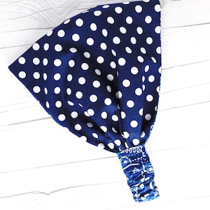 Wide Reversible Headband: Rifle Paper Co. Cotton Head Wrap image 9