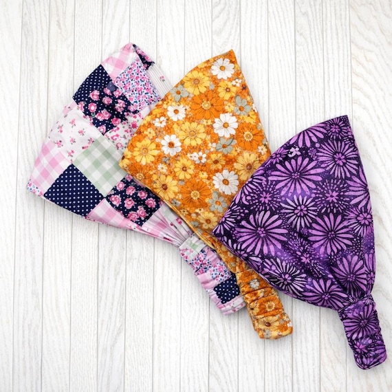 Wide Reversible Headband: Rifle Paper Co. Cotton Head Wrap