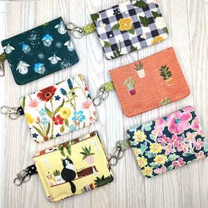 Card Holder Wallet/ Card Holder Keychain/ Zipper Wallet/ Lanyard ID Wallet/ Contact Card Holder/ Hands Free Wallet/ ID Holder