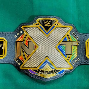 NXT Heavyweight Championship Replica Belt: Brass Plate WWE Wrestling Title
