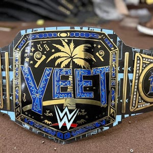 Yeet Wrestling Championship Title Belt Replica 2mm/4mm/6mm Brass Plate Undisputed Yeet King Yeetmaster Title Gift