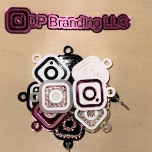 Custom Smart Social Media NFC Keychain