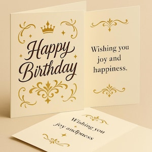 Cartes de vœux numériques (impressions pour anniversaire, anniversaire, petit ami, maman, papa, fils, fille, ami)