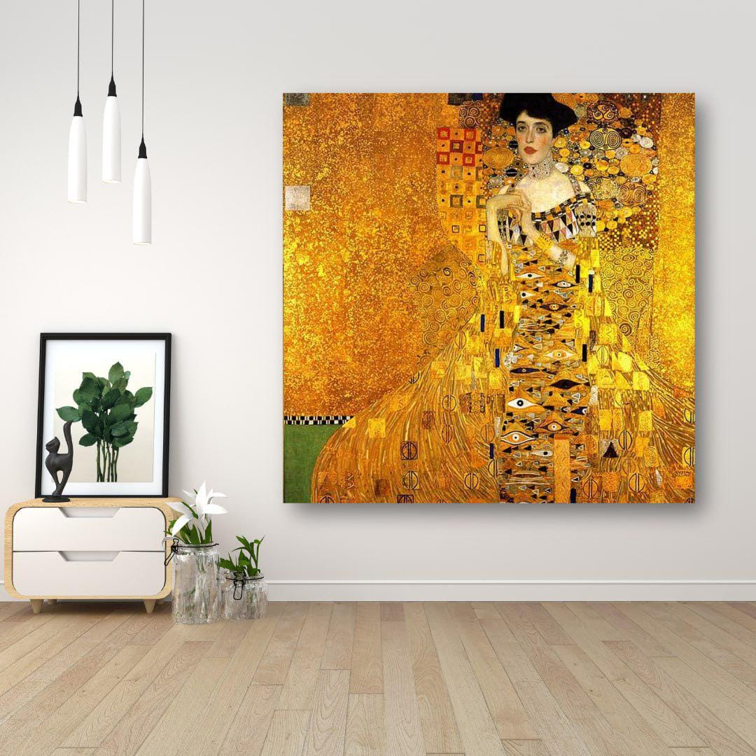 Gustav Klimt Portrait of Adele Bloch-bauer I – Golden Woman Art Print ...