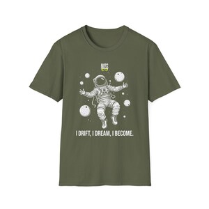 Astronaut Adventure T-Shirt: Cosmic Journey Tee for Dreamers, Unisex Graphic Tee, Space Lovers Gift, Galaxy T-Shirt, Infinite Journey