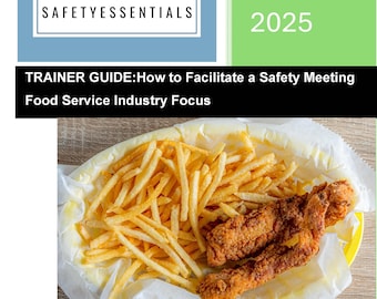2025 Food Service Safety Training Toolkit: OSHA Compliant (Digital Download)