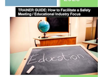 2025 OSHA-Compliant School Safety Trainer Toolkit (Digital Download)
