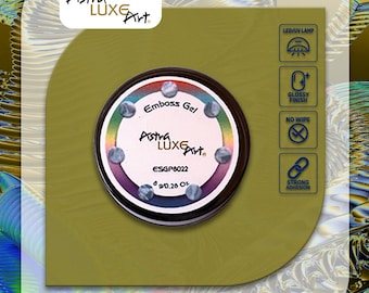 Emboss AstraLuxeArt Line Tactile Luxe Embossing UV/LED Gel 8g/.28oz