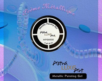 Gel UV/LED per smalto metallizzato, 8 g/0,28 oz