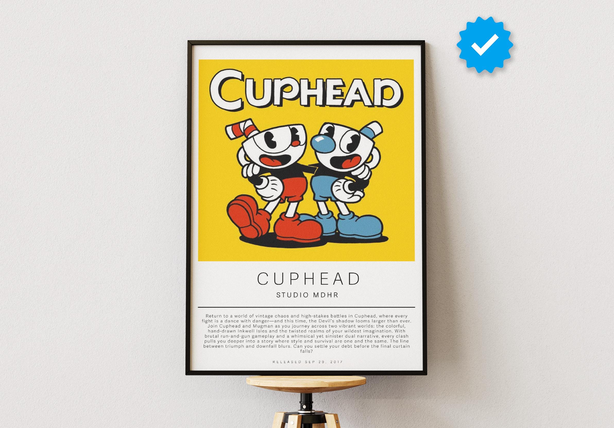 Cuphead poster - Etsy 日本
