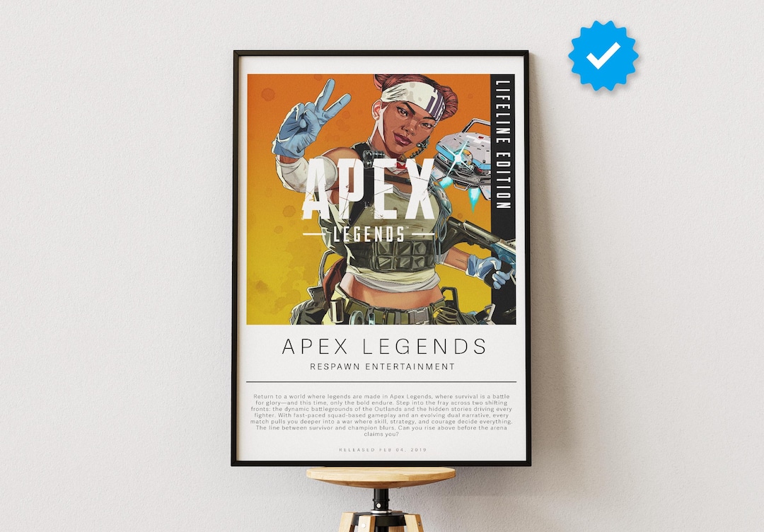 Apex Legends Poster | Gaming Poster | Video Game Prints | Wall Decor ...