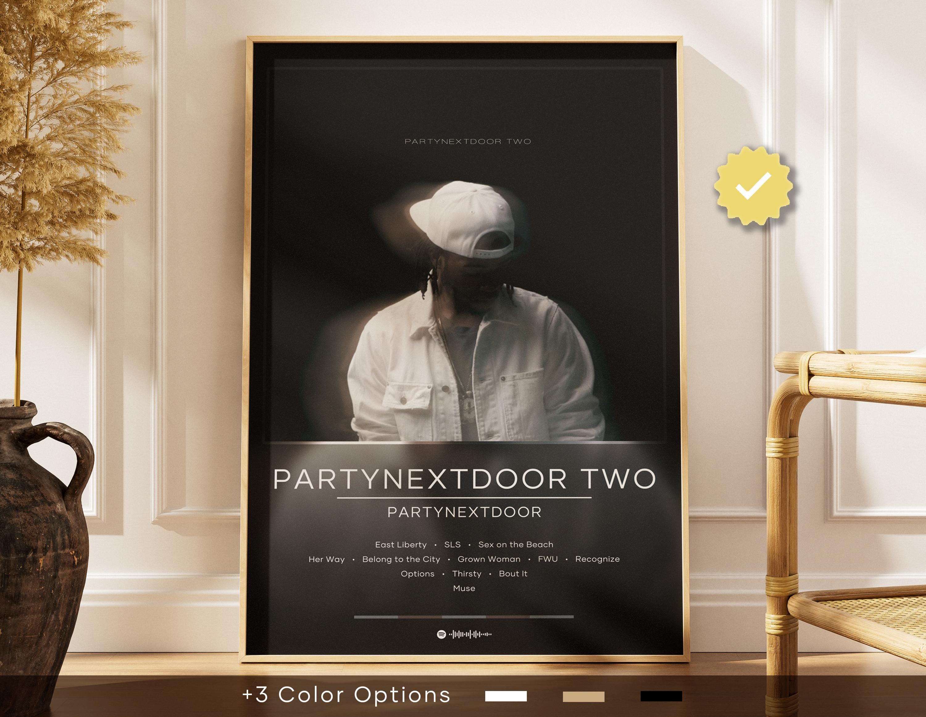 Partynextdoor Poster With Frame - Etsy, image size:3000x2323