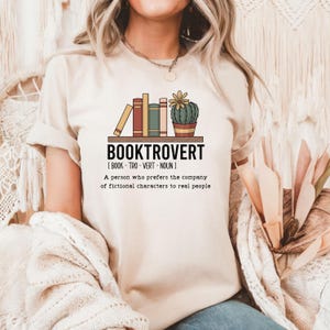 Booktrovert Shirt, Bookworm Shirt, Book Lovers Shirt, Gifts For Book Lovers, Book Shirts For Women, Bookish Gifts, Cozy Book Shirt